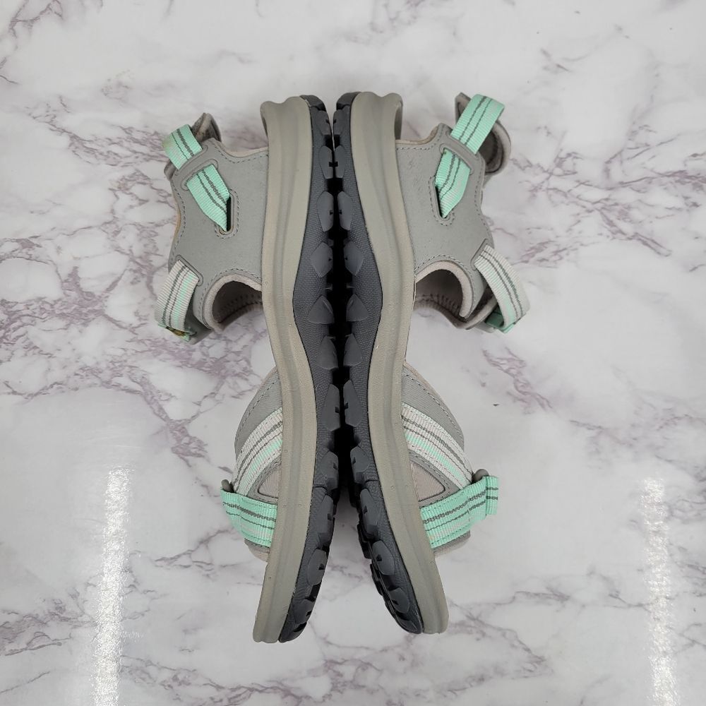 Keen Women's Sandals - Light Gray with Mint Straps - Picture 5 of 12